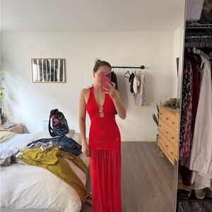 Rielli Yves Dress in Guava